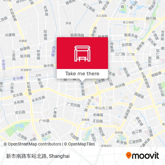 新市南路车站北路 map