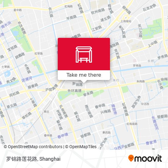 罗锦路莲花路 map