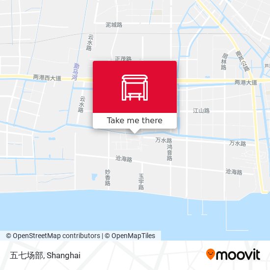 五七场部 map