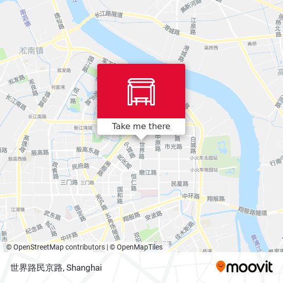 世界路民京路 map