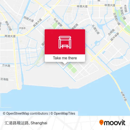 汇港路顺运路 map