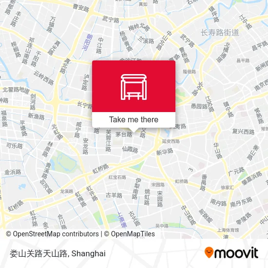 娄山关路天山路 map