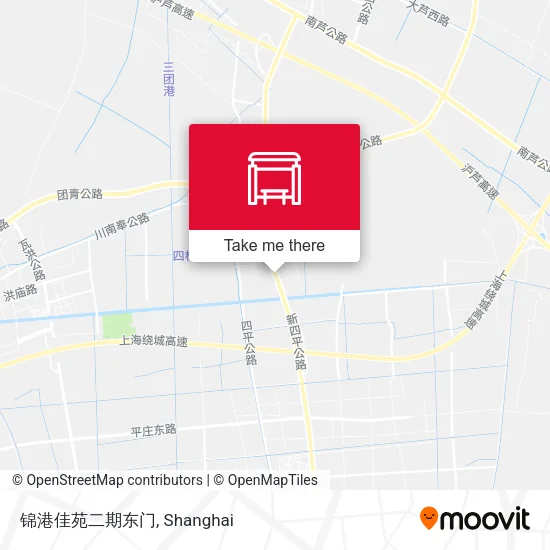 锦港佳苑二期东门 map