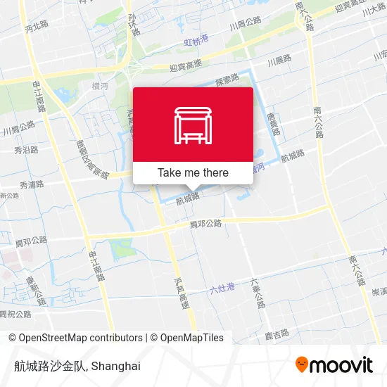 航城路沙金队 map