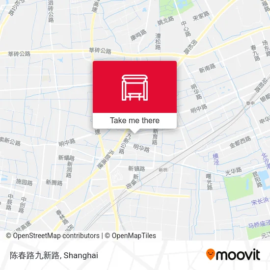 陈春路九新路 map
