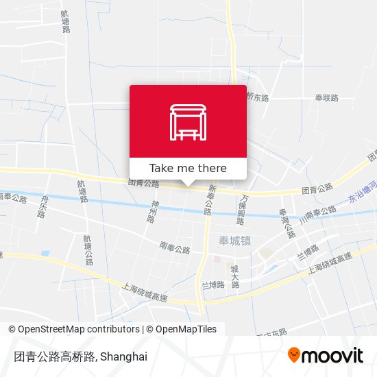 团青公路高桥路 map