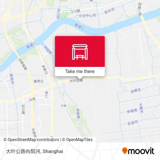大叶公路向阳河 map