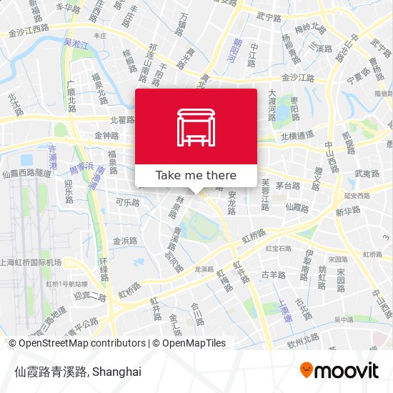 仙霞路青溪路 map