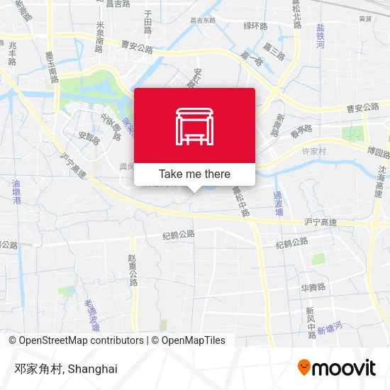 邓家角村 map
