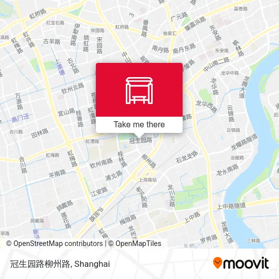 冠生园路柳州路 map