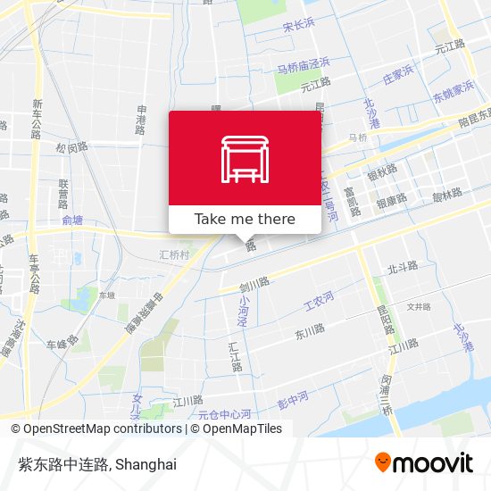 紫东路中连路 map