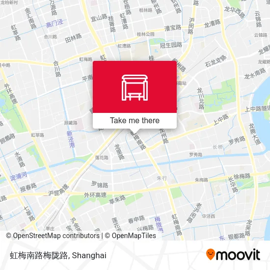 虹梅南路梅陇路 map