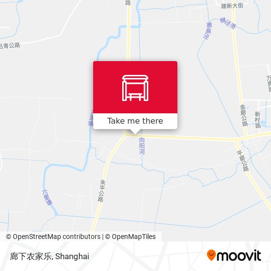 廊下农家乐 map