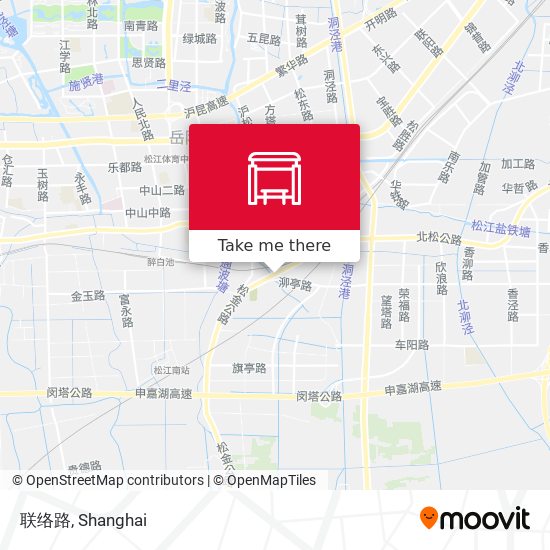 联络路 map