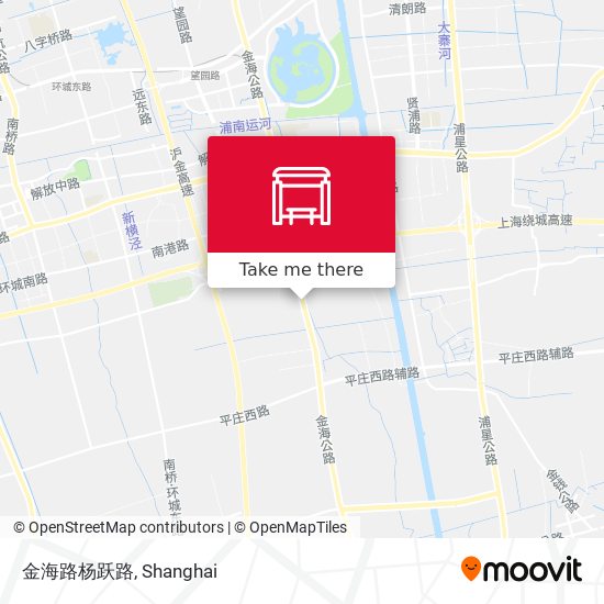 金海路杨跃路 map
