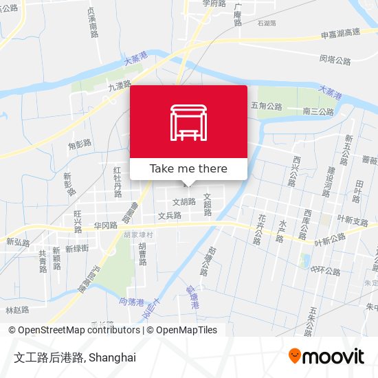 文工路后港路 map