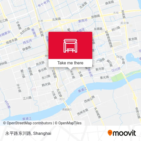 永平路东川路 map