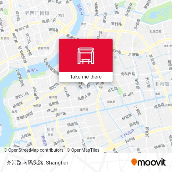 齐河路南码头路 map