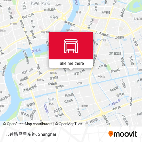 云莲路昌里东路 map