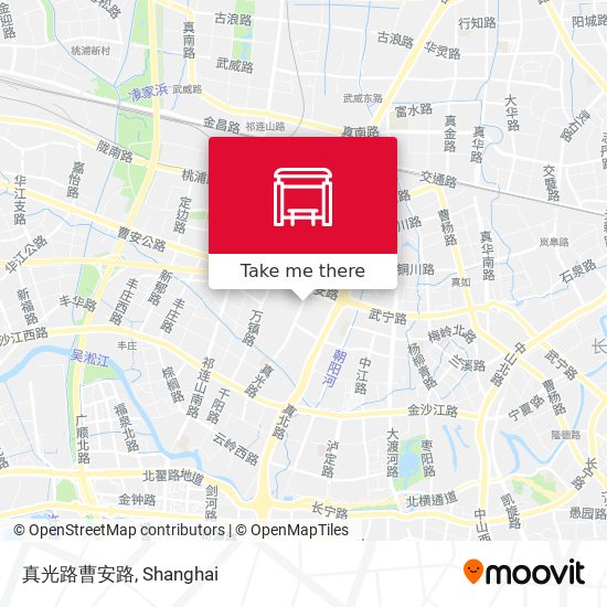 真光路曹安路 map