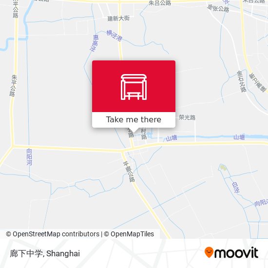 廊下中学 map