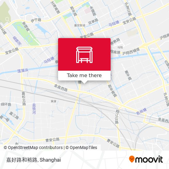 嘉好路和裕路 map