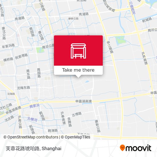 芙蓉花路琥珀路 map