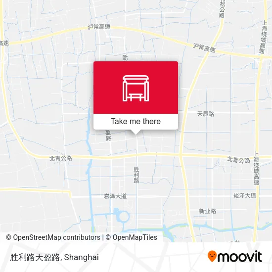 胜利路天盈路 map