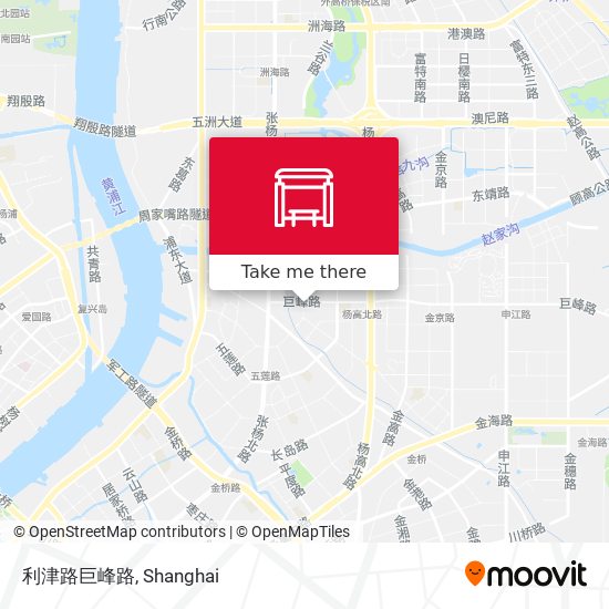 利津路巨峰路 map