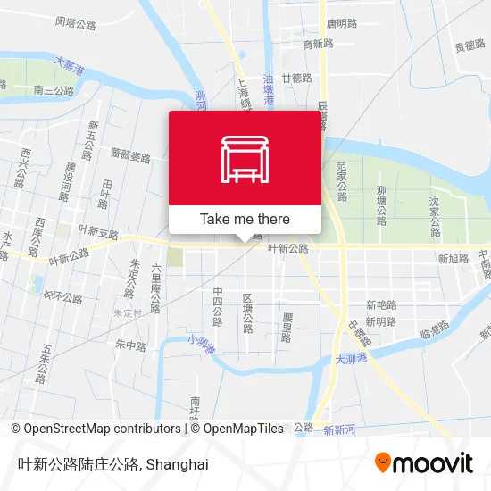 叶新公路陆庄公路 map