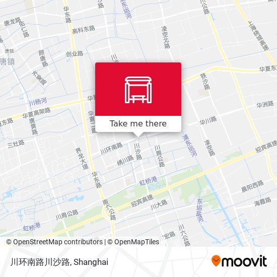川环南路川沙路 map