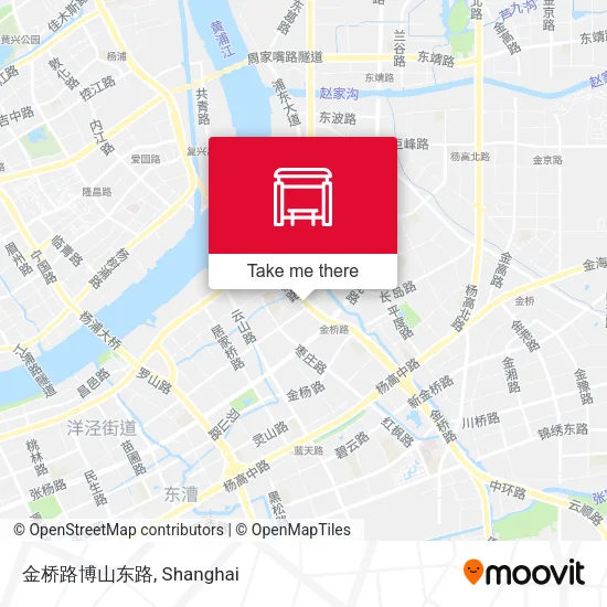 金桥路博山东路 map