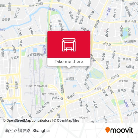 新泾路福泉路 map