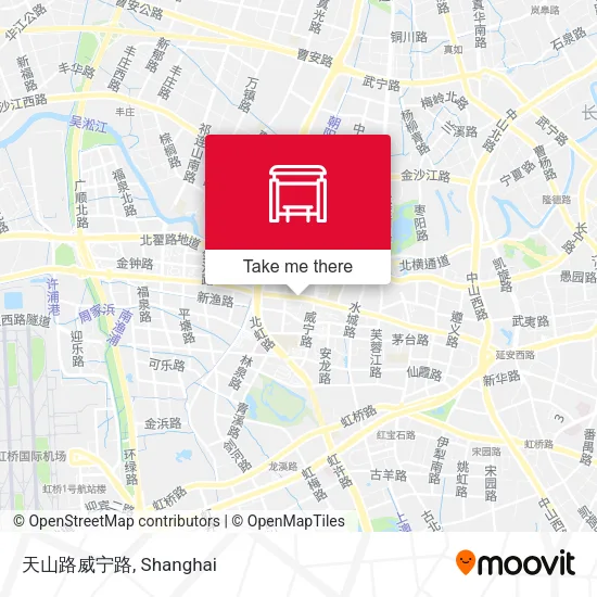 天山路威宁路 map