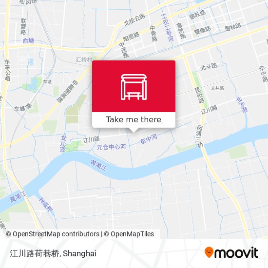 江川路荷巷桥 map