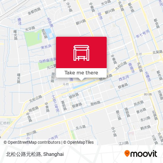 北松公路元松路 map