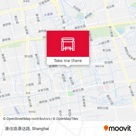 康佳路康达路 map
