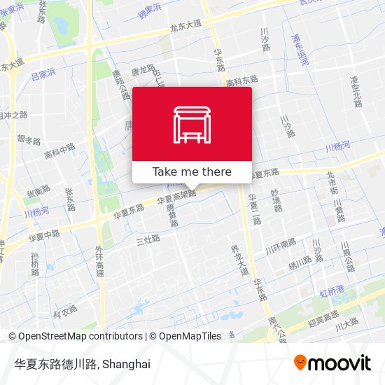 华夏东路德川路 map