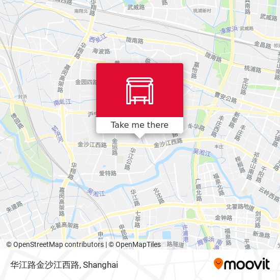 华江路金沙江西路 map
