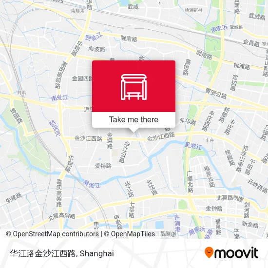 华江路金沙江西路 map