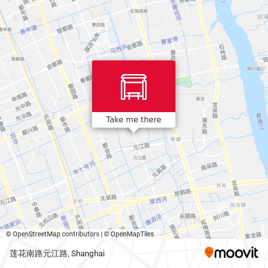 莲花南路元江路 map
