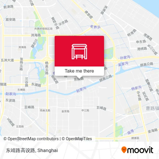 东靖路高设路 map