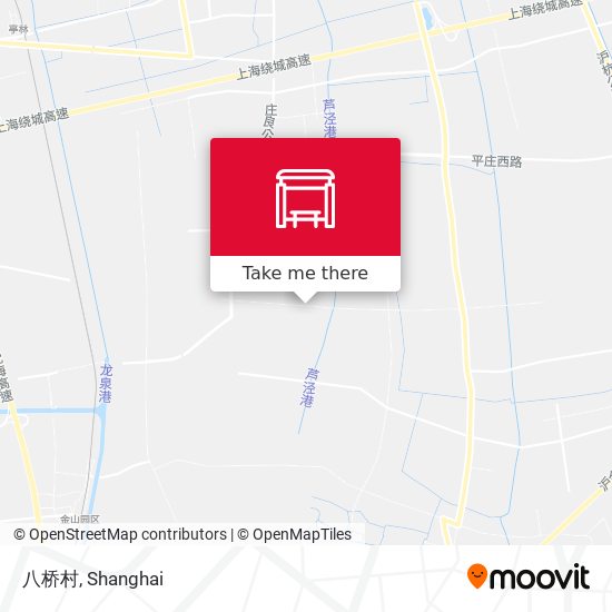 八桥村 map