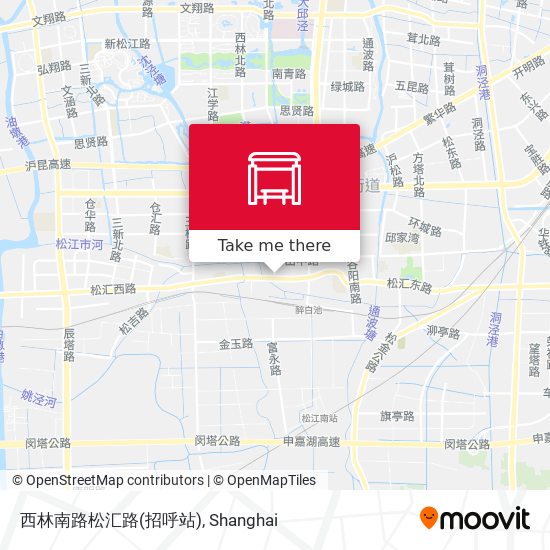 西林南路松汇路(招呼站) map