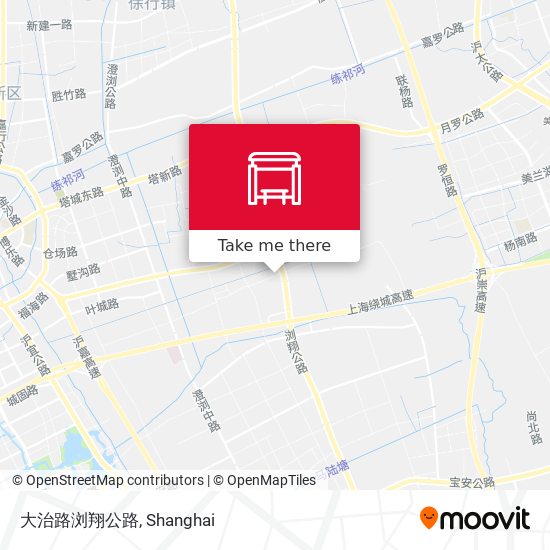 大治路浏翔公路 map