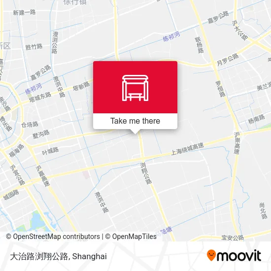 大治路浏翔公路 map