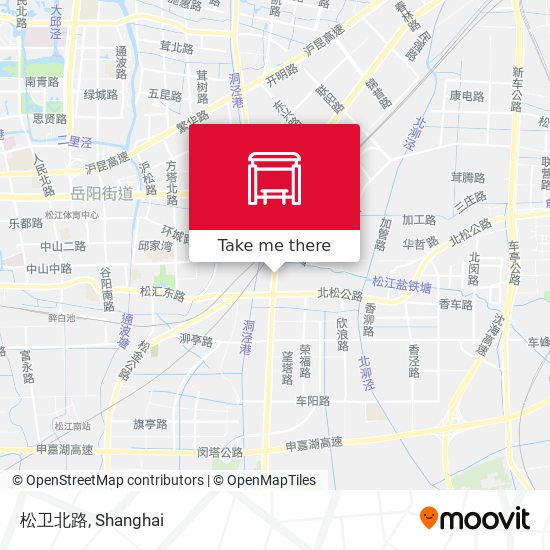 松卫北路 map