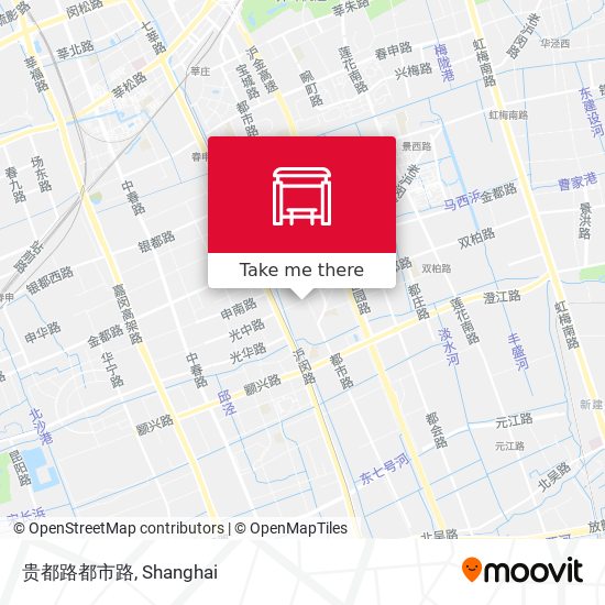 贵都路都市路 map