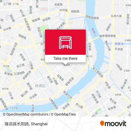 隆昌路长阳路 map