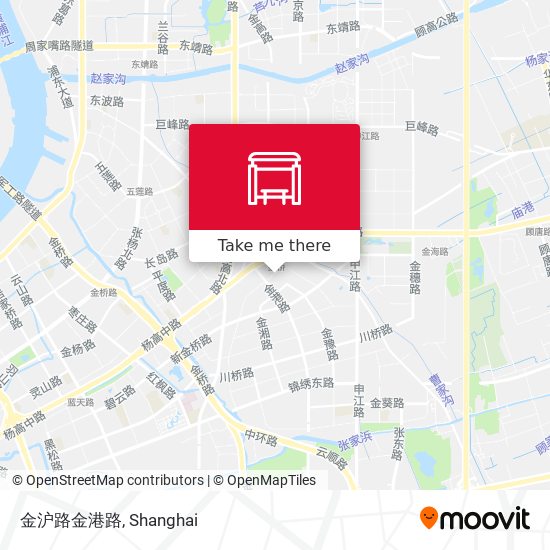 金沪路金港路 map